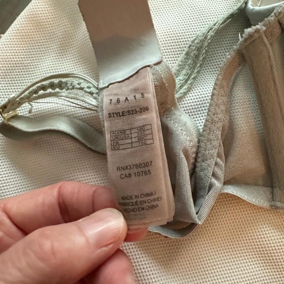 Stella McCartney blue Cherie Sneezing Contour Bra 34C - Picture 6 of 6